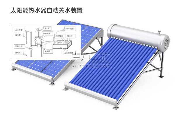 太陽能熱水器自動關(guān)水裝置